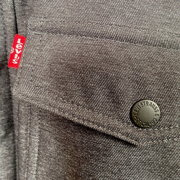Levi’s fleece lined shell coat - Picture 6 of 7
